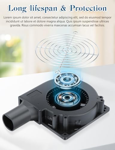 AmRunJe IP67 Waterproof 120mm Fan