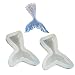 2 Pcs Mermaid Tail Resin Jewelry Molds, DIY Pendant Silicone Mold, Crafting, Resin Epoxy Making Casting Mould Craft Tool (Small)
