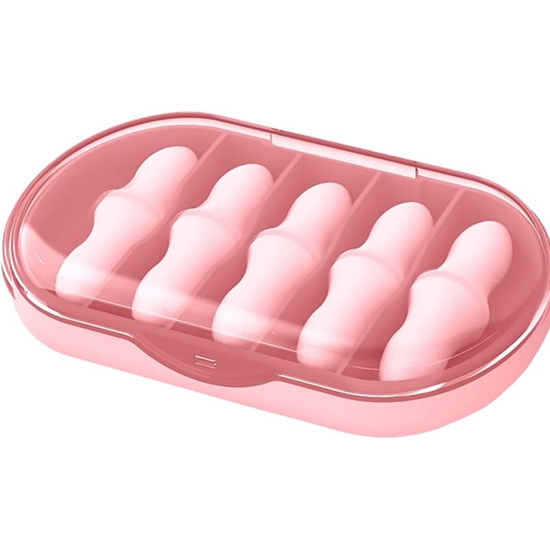fensir Fensir® Earplugs for Sleeping Study Silicone Noise Reduction Super Soundproof (10pieces) | Pink-picture-26