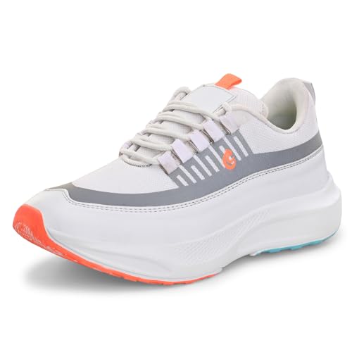Image of Centrino Sporty Sneakers for Man | Shoes for Men Stylish | Casual Lightweight Lace-Up Canvas Walking Shoes | Cushioned Insole | Breathable Comfortable Anti-Skid | Mens Sports Shoes for Daily Outings (6830)
