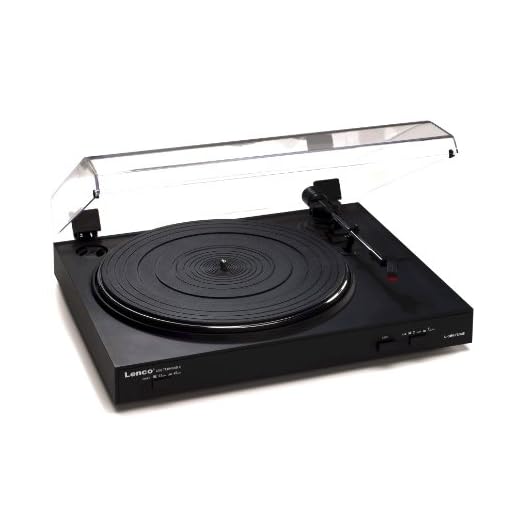 Giradischi Lenco L-3867 Nero