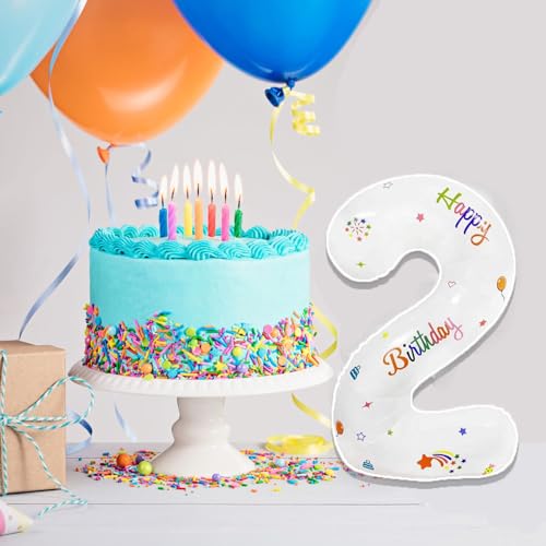118pcs Blue & Orange 2nd Birthday Balloon Garland Kit, Dog Paw Balloons Birthday Party Supplies, DIY Blue Theme Party Decorations by QUOKIO - Used condition - Image 3