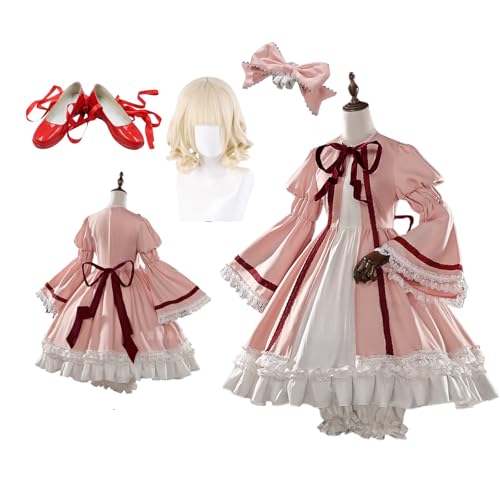 [Beauty 出品] ローゼンメイデン 雛苺 コスプレ衣装（靴・ウィッグ・道具） コスチュームハロウィン クリスマス (衣装+wig)（Amazon）