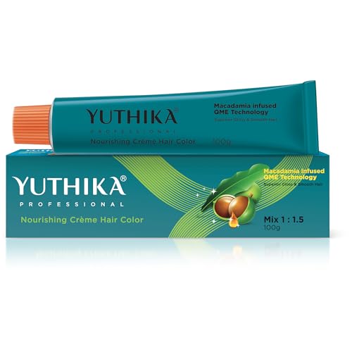 Yutika Professional Creme Hair Color 100gm Darkest Brown 2.0 …