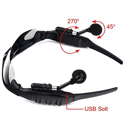 Kevbinth KEVBINTHGLASSES01 Smart Sport Sunglasses With Uv Protection And Wireless Bluetooth thumb #4
