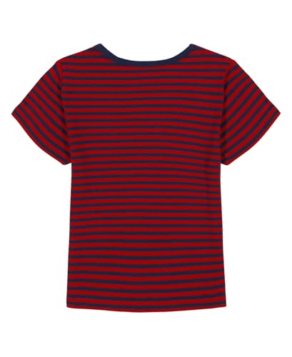 Tommy Hilfiger Girls' Short Sleeve Cropped Babydoll T-Shirt, Soft & Comfortable2