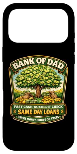 Funny Bank Of Dad Fast Cash No Credit Check ���̓� �W���[�N �X�}�z�P�[�X iPhone 17 Pro Max �p