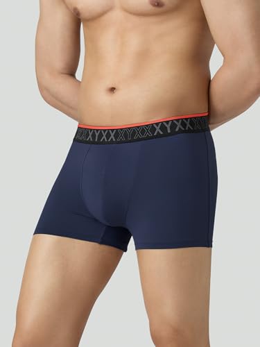 Image of XYXX Men's Tactel Elastane Stretch Trunks| 8X Faster Drying, No Chaffing, No-Marks Waistband Mens Underwear | Active & Everyday Wear Underwear for Man