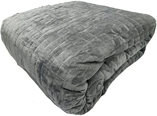 Opus Living Premium Weighted Blanket for Adults 48"x72" 15 Lbs (6.8kg), Includes Plush Duvet Cover, 100% Cotton Material, heavy blanket in anxiety free packaging, calming, best weighted blanket