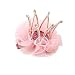 Girl's Diamond Crown Hair Pin Princess Flower Hair Clips Rhinestone Crystal Tiara Kids Party Hair Accessory (1)