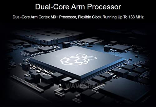 Image of Raspberry Pi Pico W, Built-in WiFi Support 2.4 /5 GHZ Wi-Fi 4, Based on Official RP2040 Dual-core Processor,Dual-core Arm Cortex M0+ Processor
