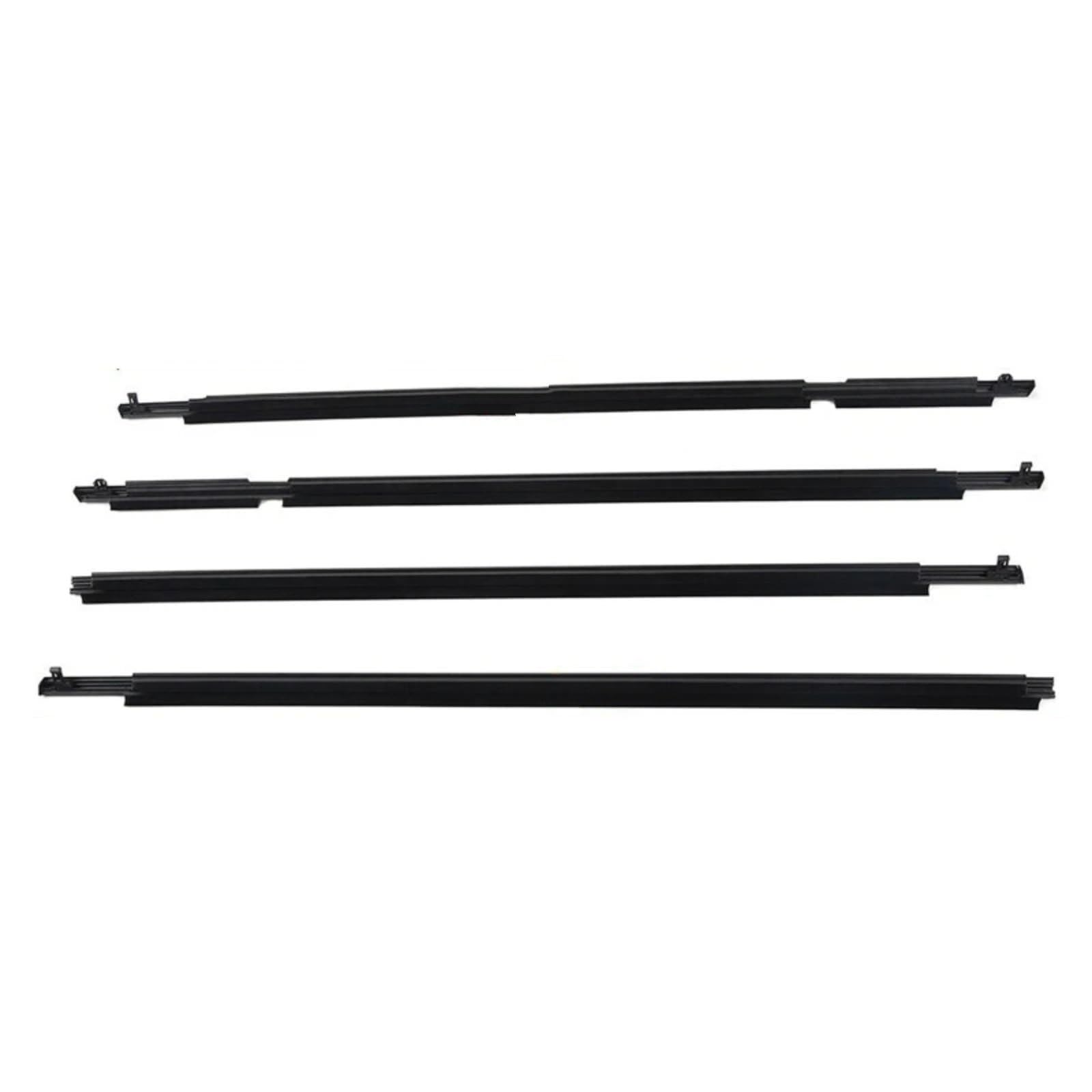 Glilar One Color Automotive Window Seals Compatible With Toyota For Rav4 Us 2006 2007 2008 2009 2010 2011 2012 Car Window Glass Sealed Strip Side Wheatherstrip Moulding Trim