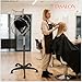 TASALON Professional Hooded Bonnet Hair Dryer Stand with Adjustable Timer, Rolling Wheels - Portable Floor Standing Dryer for Home Salon & Beauty Spa Equipment​