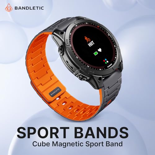Image of Bandletic 22mm Quick Fit Band Compatible with Garmin Tactix 8 AMOLED - 47mm