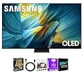 Samsung 83 Inch Class OLED 4K S95F Vision AI Smart TV (2025) – Dolby Vision – HDR10+ – 144Hz – Wi-Fi 6E – Voice Remote – HDMI Cable + 24 Month CPS Warranty + Streaming Bundle