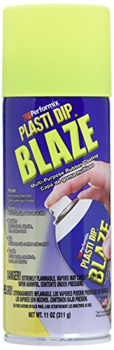 PLASTI DIP 11222-6 Yellow Rubber Coating, 11 oz