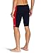 The Finals Men's Glide Splice Jammer Swimsuit, Navy/Red, 26