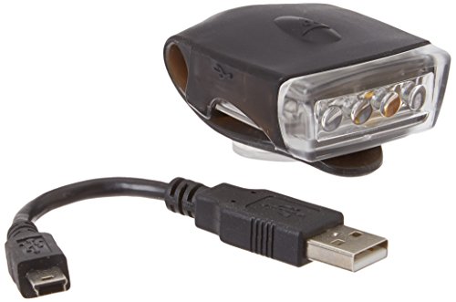 Topeak Whitelite Dx Usb Front Safety Light, Black #TOP9