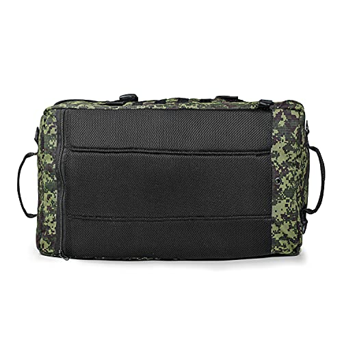 MALA MOCHILA CARGUEIRA GR10 SAFO MILITAR 70L EXPEDIÇÃO TÁTICA (Digital Verde)
