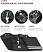 KEMIMOTO Saddle Bag Organizers 2 Pack Compatible with 2014-2023 2024 2025 Street Glide Road King Road Glide Saddlebag Organizers