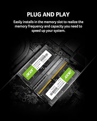 Acer SD100 DDR4 16GB 3200 MHz Ram, SODIMM PC4-2500 CL22 Computer Memory 1.2V, 260 Pins, PC Laptop Ram - BL.9BWWA.213 - Image 4
