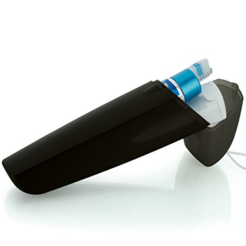 Saboneteira Bolsa Mala Viagem Estojo Porta Escovas Creme Dental Preto