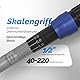 Forsage Premium Torque Wrench 40-220Nm 1/2 Inch Chrome Vanadium Steel with Plastic Case