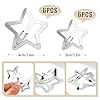 12pcs Etoiles Barrettes Y2k Pinces Cheveux à ... #1