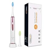 Mornwell D02 Sonic Toothbrush, Rechargeable Electric Tooth Brush for Women and Kids