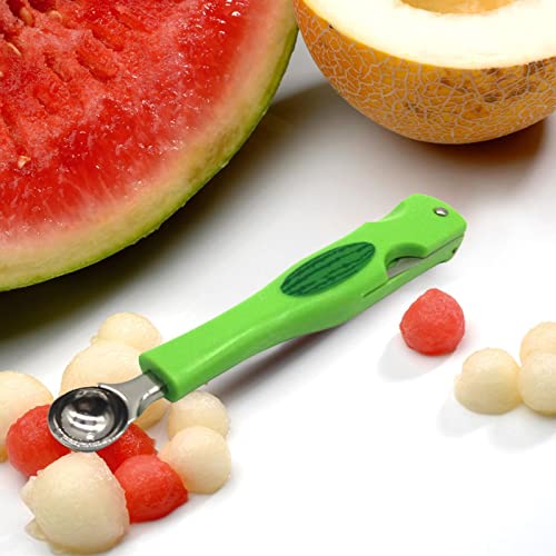 melancia, 3 peças, separador melancia 3 em 1 | Removedor sementes colher frutas aço inoxidável para