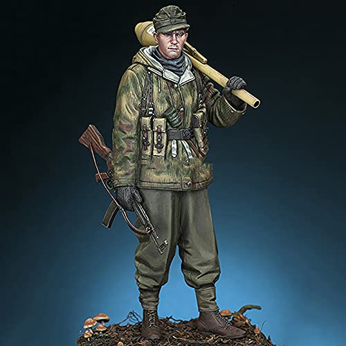 Figurine en résine 1/16 stand d'officier moderne kit miniature gk pour corriger les moulages flous