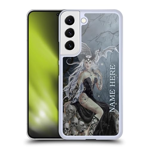 Coque rigide Samsung S22 personnalisée avec nom pour protéger des rayures quotidiennes