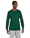 Russell Athletic Men's Basic Cotton Long Sleeve Tee, Green, X-Large