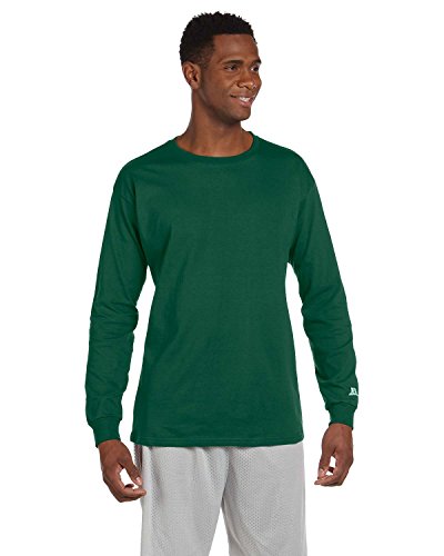Image of Russell Athletic Men's Basic Cotton Long Sleeve T-Shirt