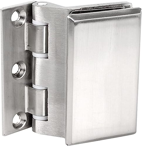 Charnière de porte en verre d'acier inoxydable à serrage fluide - 2