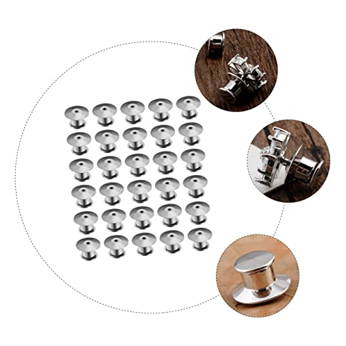 Broches redonda para ropa Mikikit solucion a botones rotos 30 piezas 3