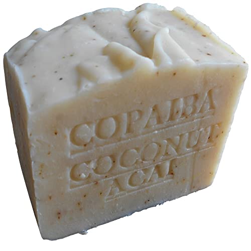 Rainforest Copaiba Soap Coconut Milk - Great for Eczema and Psoriasis, and Heals Damaged Skin 14 OZ.