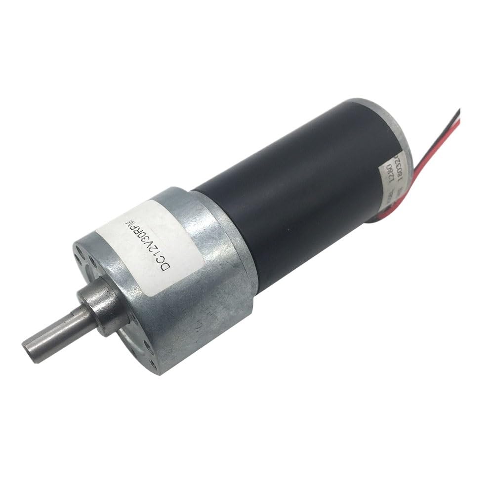 37GB31Y 12V 24V DC silnik przekładniowy z magnesem stałym rurowy silnik elektryczny reduktor wsteczny wysoki moment obrotowy (pakiet A, 12 V 800 obr./min)