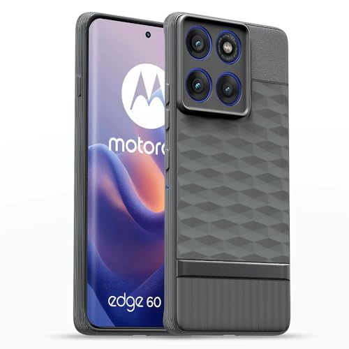 Image of Shockproof Case for Motorola Moto Edge 60 Pro 5G | Full Camera Protection | TPU Flexible Back Cover for Motorola Moto Edge 60 Pro 5G (Graphite Grey)