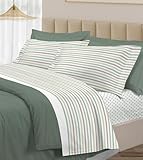Photo Gallery dalila casa completi letto vari disegni 100% cotone made in italy (riga dots verde, mis. 1 piazza e mezza) Photo Gallery dalila casa completi letto vari disegni 100% cotone made in italy (riga dots verde, mis. 1 piazza e mezza)
