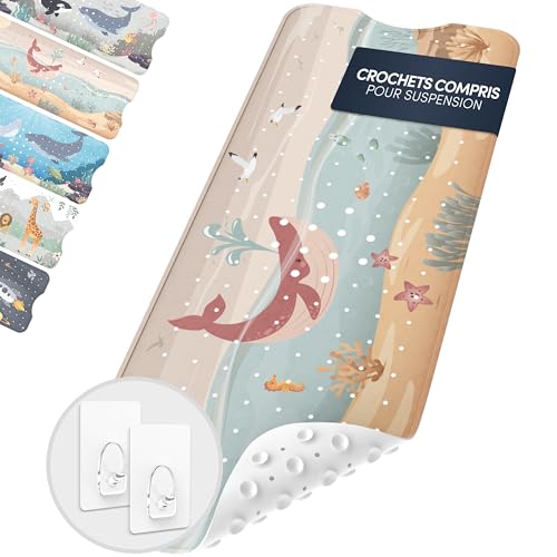 avakido Tapis de Bain Bébé avec Crochets