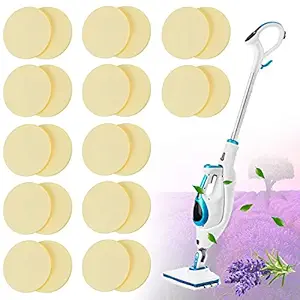 Replacement Steam Mop Scent Discs Lavender Fragrance Discs Pads Steam Mop Compatible with Bissell Powerfresh and Symphony Series Fits Model 1940, 1806 and 1132, Lavender Fresh Fragrance (24 Pack)
