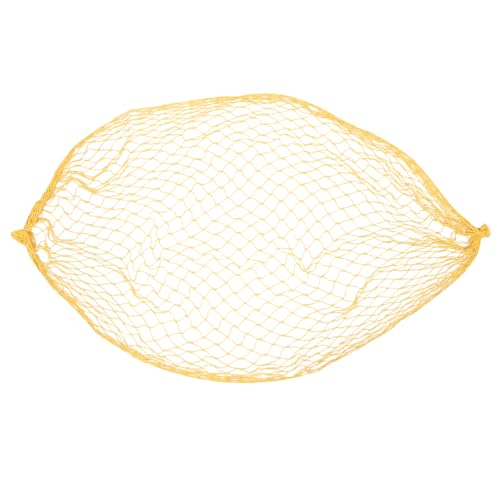Cabilock Decorative Fishing Net Wall Hanging Mediterranean Style Nautical Home Decor Lemon Shells for Coastal Beach Themed Rooms Photography Props and Parties