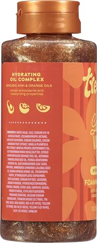 Image of Tree Hut Golden Vanilla Body Wash, Hydrating & Moisturizing Shower Gel, Shea Butter & Essential Oils, Soft Smooth Glowing Skin, Gentle Cleanser For All Skin Types, Self Care Gifts for Women, 18 Fl Oz