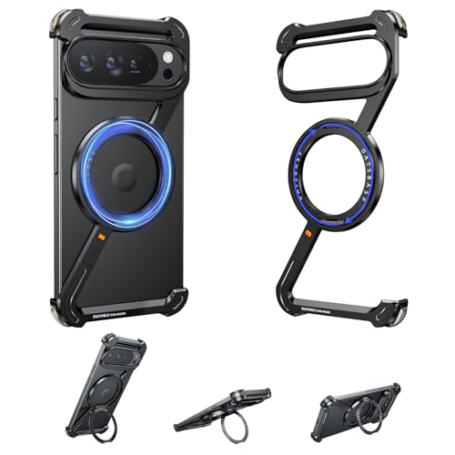 Coque Pixel 10 Pro XL magnétique avec béquille rotative intégrée