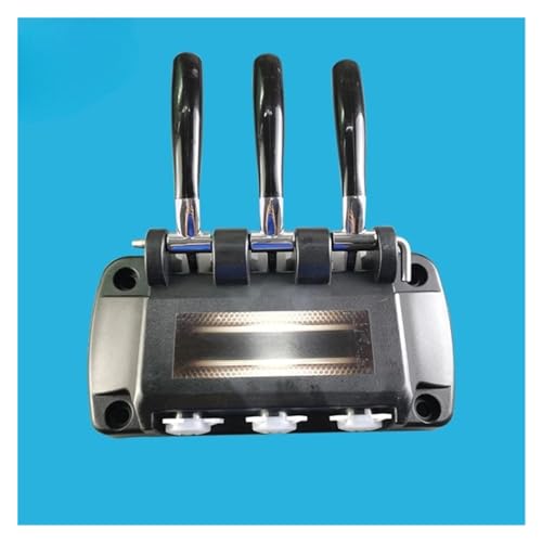 ALturn Piezas de Repuesto Completas del Panel Frontal Bloque de válvulas Negro, Compatible con YKF, Accesorios for máquinas de Helado Soft Serve con Asas y Tapas,