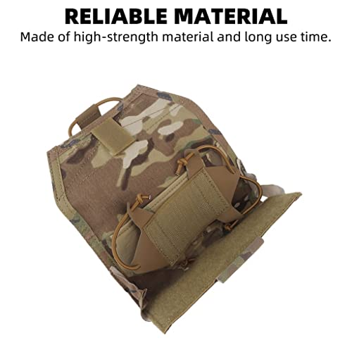 TS TAC-SKY Tactical Mobile Phone Pouch Rack Holder Military Army Combat Vest Plate Molle Bag Equipment War Game Hunting Airsoft Accessory (Color : BCP, Size : One size) - Image 6