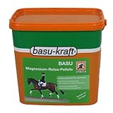 BASU Magnesium Relax Pellets 8 kg - Spezialfutter für Hochleistungspferde und arbeitende Pferde