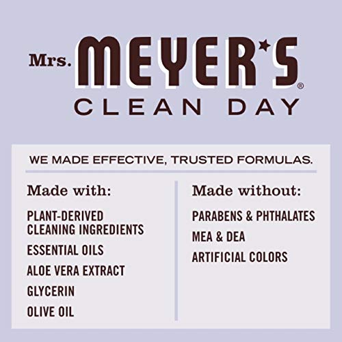 Mrs. Meyer's Hand Soap, Made With Essential Oils, Biodegradable Formula, Lavender, 12.5 Fl. Oz - Pack Of 6 #TOP3