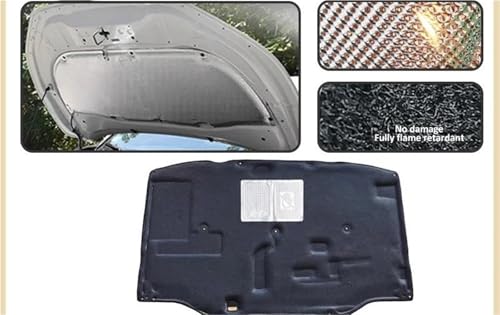 Tapis d'insonorisation capot Lexus LX 470 1998 isolant moteur - 2